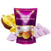 Bánh Pía Nhân Khoai Môn Sầu Riêng Mỹ Ngọc Trứng Muối 360g, Bánh Pía Thơm Ngon Đặc Sản Miền Tây