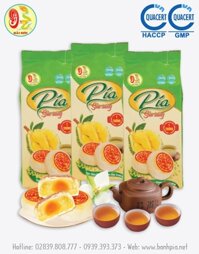 Bánh Pía Sầu Riêng Đậu Xanh 1 Trứng Hộp 450g