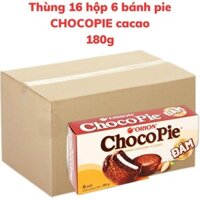 Bánh pie CHOCOPIE cacao đậm hộp 180g