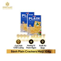 Bánh Plain Crackers Meiji 104g