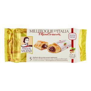 Bánh Puff Pastry cuộn kem hạt dẻ Millefoglie Ditalia MiniSnack - 125g