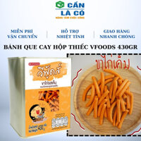Bánh Que Cay Vfoods Hộp Thiếc 430gr Thái Lan - Giòn Rụm Thơm Ngon