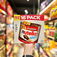 Bánh Que Chấm Chocolate Ferrero Nutella & Go Hazelnut Spread With Breadsticks 52G