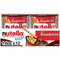 BÁNH QUE CHẤM CHOCOLATE NUTELLA & GO BREADSTICKS 52GR MỸ-1 hộp