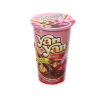 Bánh Que Chấm Kem Hương Dâu Và Sô Cô La Yan Yan Meiji Ly 44g