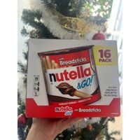 Bánh Que Chấm Nutella Socola Hạt Dẻ 52g - Hàng Mỹ