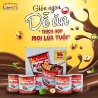 Bánh Que Chấm Sốt Chocolate Nutella And Go (Thùng Gồm 16 Hộp)