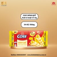 Bánh quế COSY 117.6g x 24 gói vị xoài xí muội
