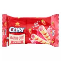 Bánh quế dâu Cosy gói 117.6g (1 Gói)
