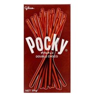 Bánh que Glico Pocky gấp đôi socola hộp 39g