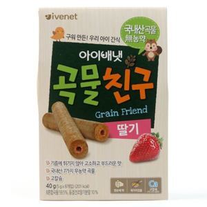Bánh quế Ivenet Hàn Quốc vị dâu – 40g (9m+)