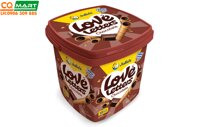 Bánh Quế Julie's Love Letter Vị Chocolate Hộp 360g