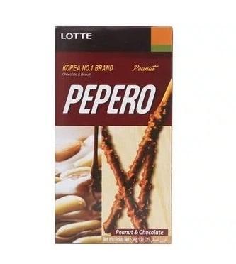 Bánh que Lotte Pepero hạnh nhân 36g