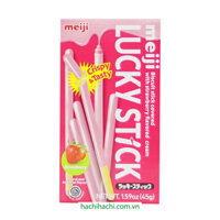 Bánh que Lucky Stick Strawberry Meiji 45g