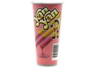 Bánh que Meiji Lucky Stick chấm kem dâu 50g