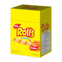 Bánh quế nhân phô mai Roll's Nabati hộp 120g (20 gói x 6g) (1 Hộp)