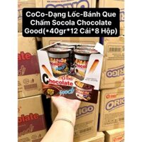 BÁNH QUE ORIGO CHẤM SỐT Socola và Kem sữa