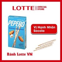 Bánh que Pepero Lotte Hàn Quốc vị snowy almond (32g)