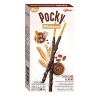 Bánh Que Phủ Socola Hạnh Nhân, Pocky Wholesome, Chocolate Almond (36g) - GLICO
