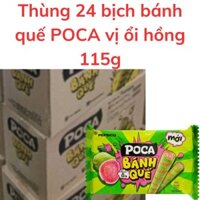 Bánh quế POCA vị ổi hồng bịch 115g