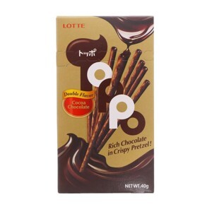 Bánh que sô cô la Toppo hộp 40g