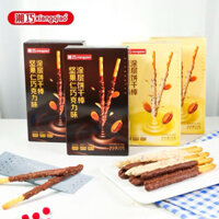 Bánh que socola, sữa hạnh nhân, bánh que ngon nội địa Trung. Thùng 22 gói