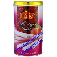 Bánh quế vị kem Dâu King Henry 300g