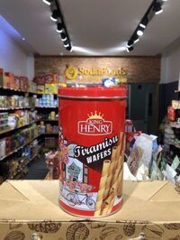 Bánh quế vị kem KIng Henry Tiramisu Wafers