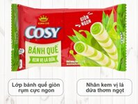 Bánh quế vị kem lá dứa Cosy gói 117.6g