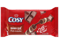 Bánh quế vị kem sô cô la Cosy gói 132g