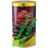Bánh quế vị kem Socola Nâu King Henry 300g