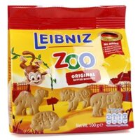 Bánh qui bơ hình thú Bahlsen Zoo 100g