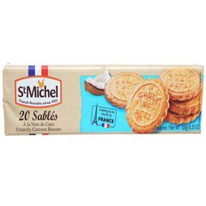 Bánh quy bơ St Michel Sables Dừa - 120g