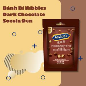 Bánh qui socola đen McVitie’s Digestive Nibbles 80g