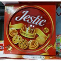 bánh qui sữa jestic hộp thiếc hải hà 320g ( kèm túi)