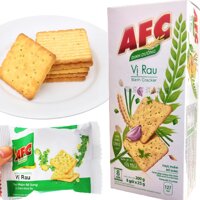 Bánh quy AFC VỊ RAU 200GR (8 GÓI X 25GR)