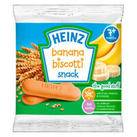 Bánh quy ăn dặm vị chuối 7+ months HEINZ 60g (Ý)