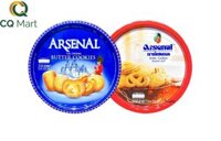 Bánh Quy Bơ Arsenal Xanh/Đỏ 210g