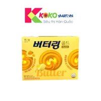 Bánh quy bơ Butter Ring Haitai Hàn Quốc hộp 194g