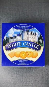 Bánh quy bơ chocolate hộp giấy White Castle nhập khẩu Malaysia 125g White Castle Chocolate