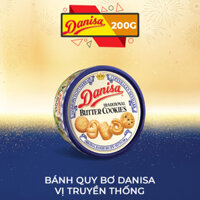 Bánh quy bơ Danisa 200Gr truyền thống Hộp thiếc