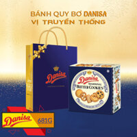 Bánh quy bơ Danisa hộp thiếc 681g