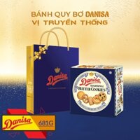 Bánh quy bơ Danisa hộp thiếc 681g