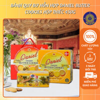 BÁNH QUY BƠ HỖN HỢP DANIEL BUTTER COOKIES HỘP THIẾC 450G