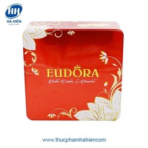 Bánh quy bơ hỗn hợp hiệu EUDORA – hộp thiếc 496g