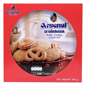 Bánh quy bơ kiểu Đan Mạch Arsenal Butter Cookies - 500gr