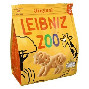 Bánh quy Bơ Leibniz Zoo 100g