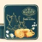 Bánh Quy Bơ Majestic Butter Cookies Luxury Bình Trà Gold - Hộp Thiếc 468 Gram Tặng Kèm Túi Quà