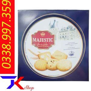 Bánh quy bơ Majestic hộp thiếc 382g