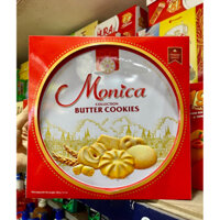 Bánh Quy Bơ Monica Tràng An Hộp Thiếc 380g ( Có Kèm Túi Xách )
